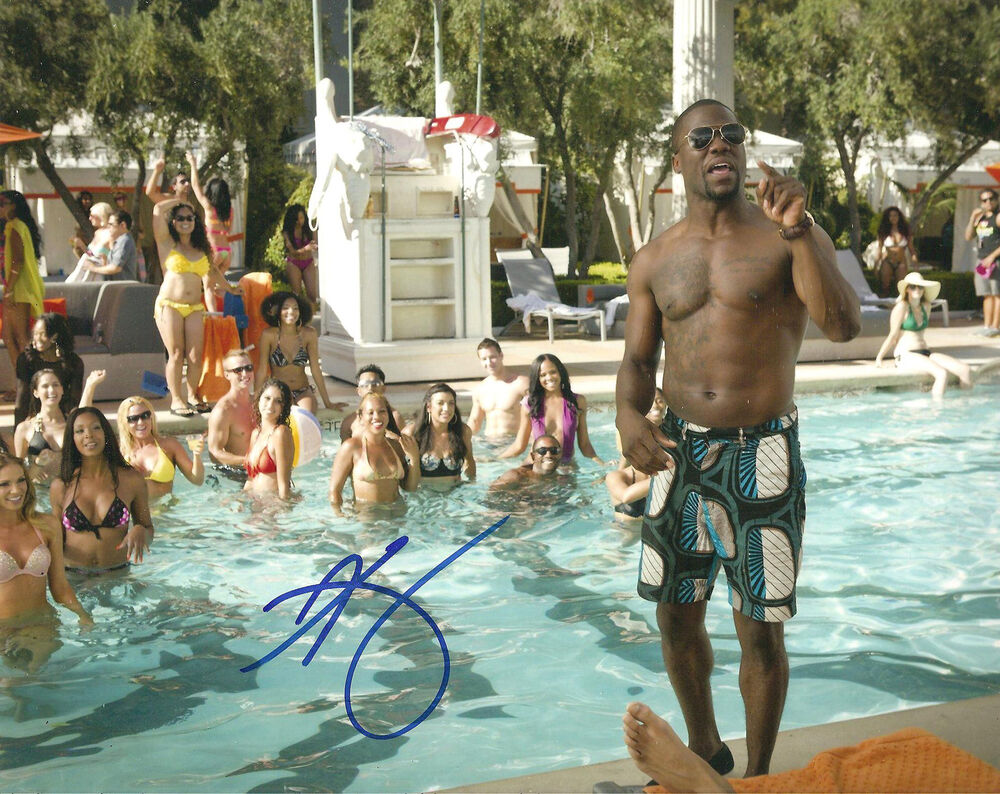 KEVIN HART SIGNED 8X10 Photo Poster painting PROOF AUTOGRAPHED THINK LIKE A MAN