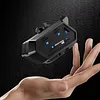 Motorcycle Helmet BT Headset Motorcycle Headphones Compatible with All Helmets