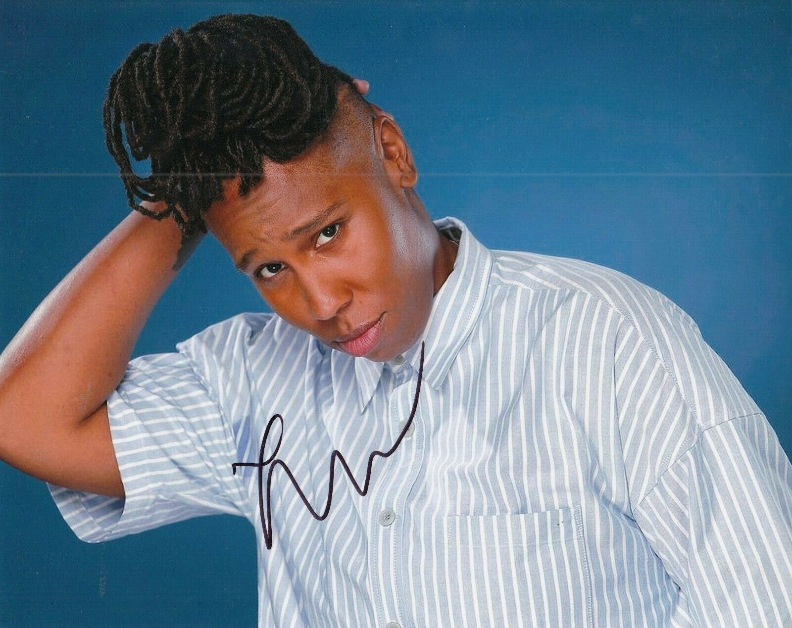 LENA WAITHE signed (THE CHI) *CHICAGO* WRITER PRODUCER 8X10 Photo Poster painting W/COA #LW3