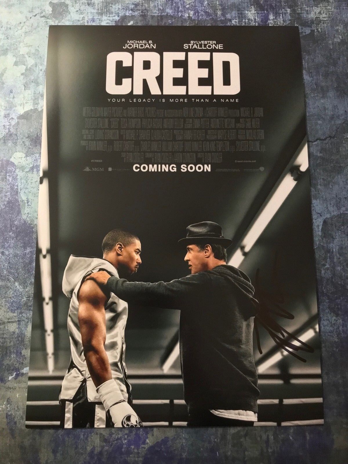 GFA Creed Bianca Movie * TESSA THOMPSON * Signed 12x18 Photo Poster painting Poster COA