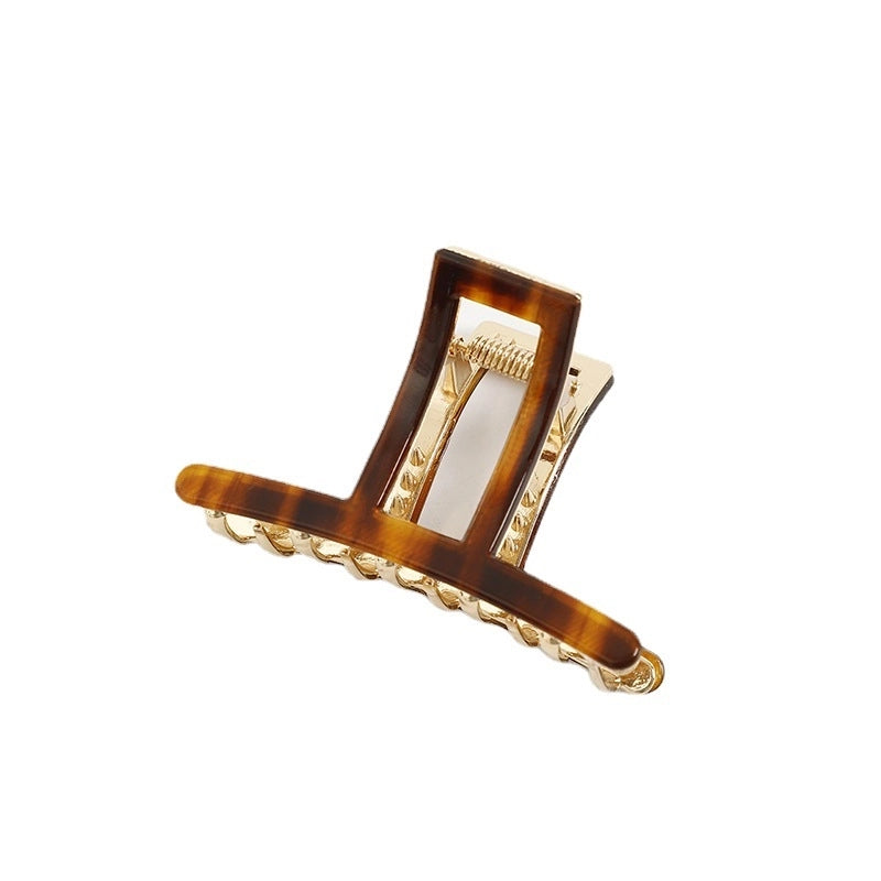 Women’s Classic Style Geometric Alloy Acetic Acid Sheets Hair Claws