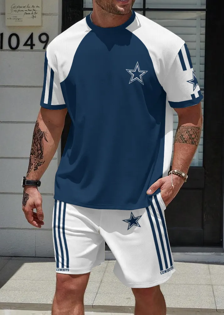 Dallas Cowboys Limited Edition Top And Shorts Two-Piece Suits