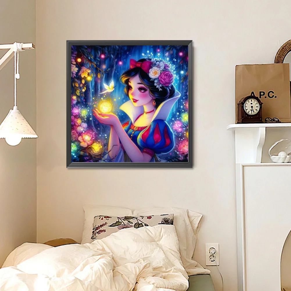 Diamond Painting - Full Round Drill - Princess Rapunzel(Canvas|30*30cm)