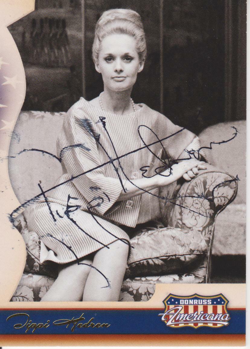 Tippi Hedren The Birds Autographed trading card #2 signed @ the Hollywood Show