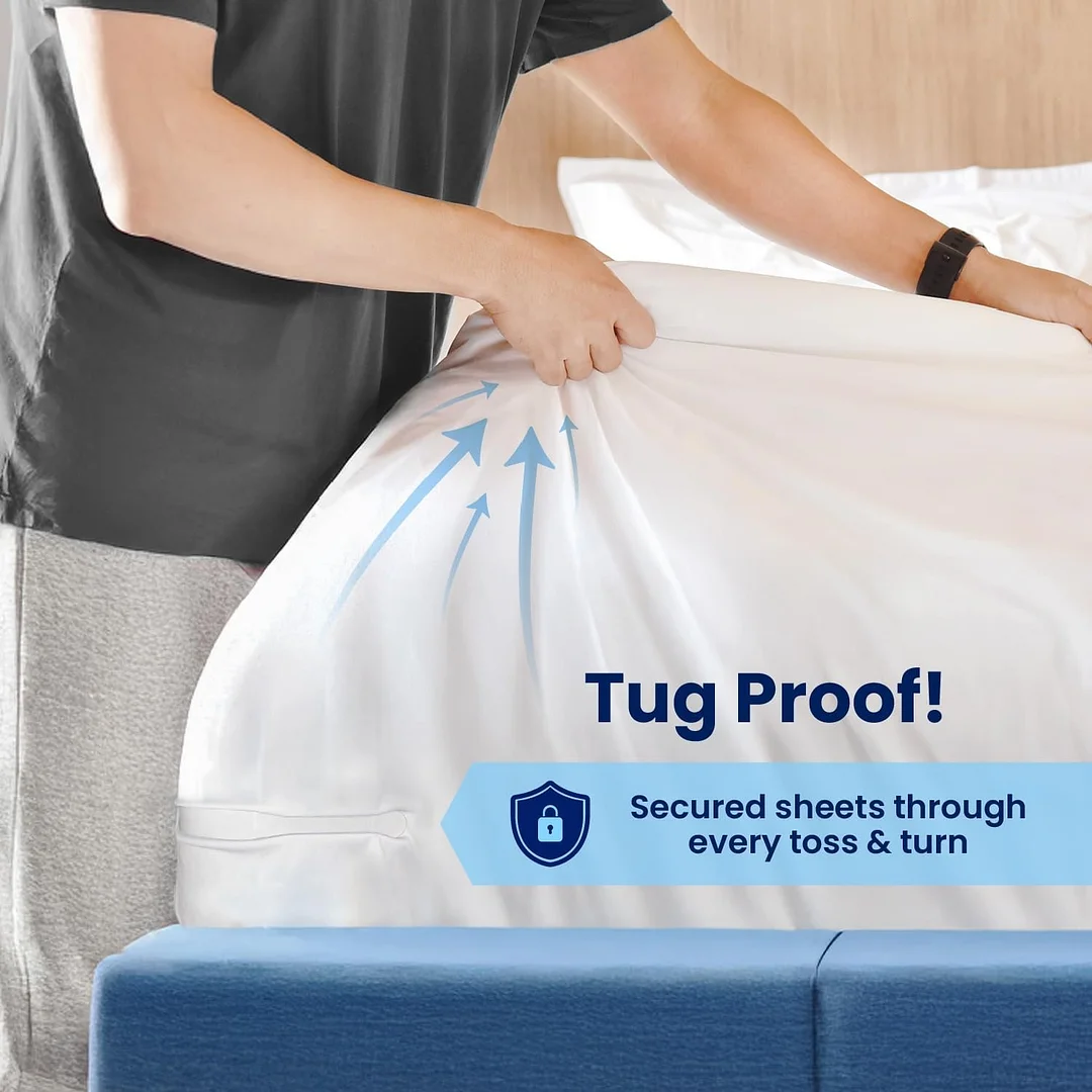 💖Last Day 49% OFF💖Sheet Holders - Secure Bed Sheets Firmly in Place - 4 Pack