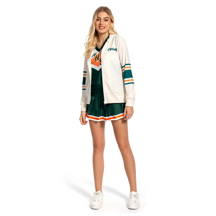Stranger Things Season 4 Chrissy Cosplay Costume Hawkins High School Uniform Jacket Coat Halloween Carnival Suit