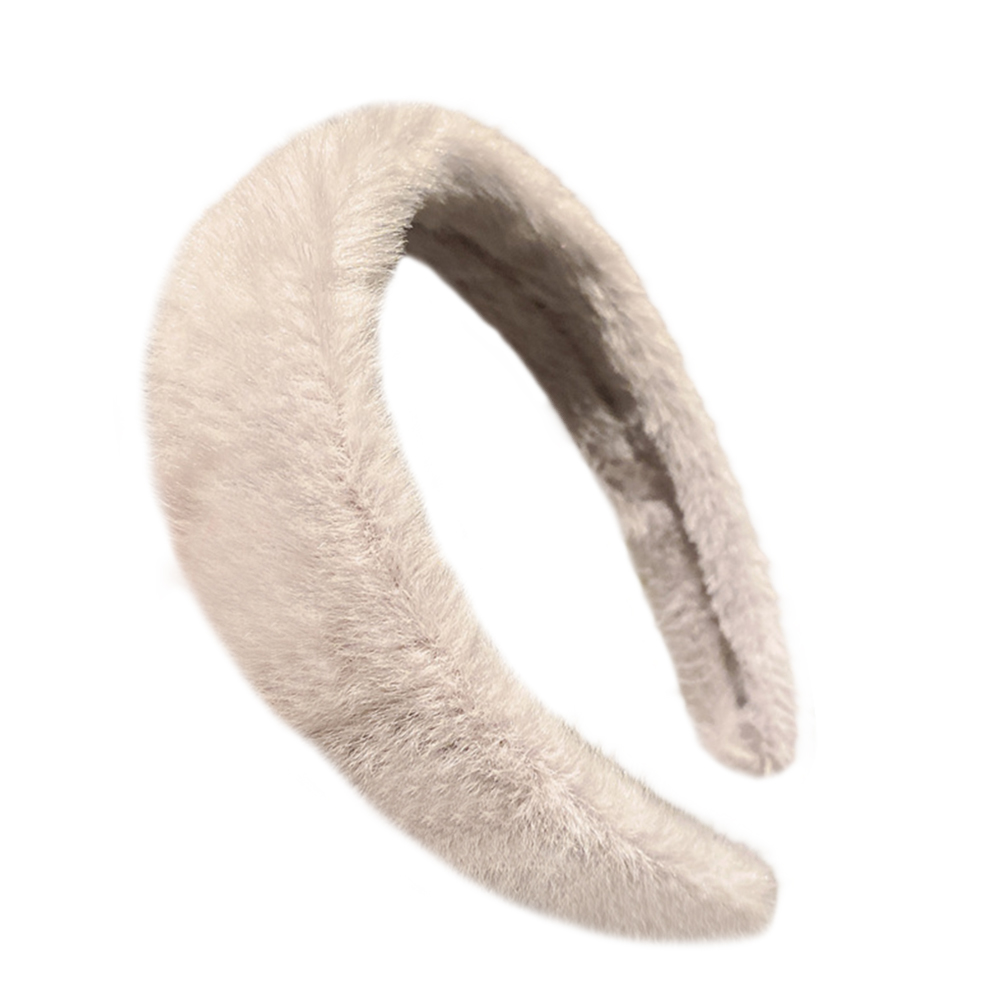 

Korean Simple Headband Hair Band Hair Hoop Women Plush Wash Face Headdress, 501 Original