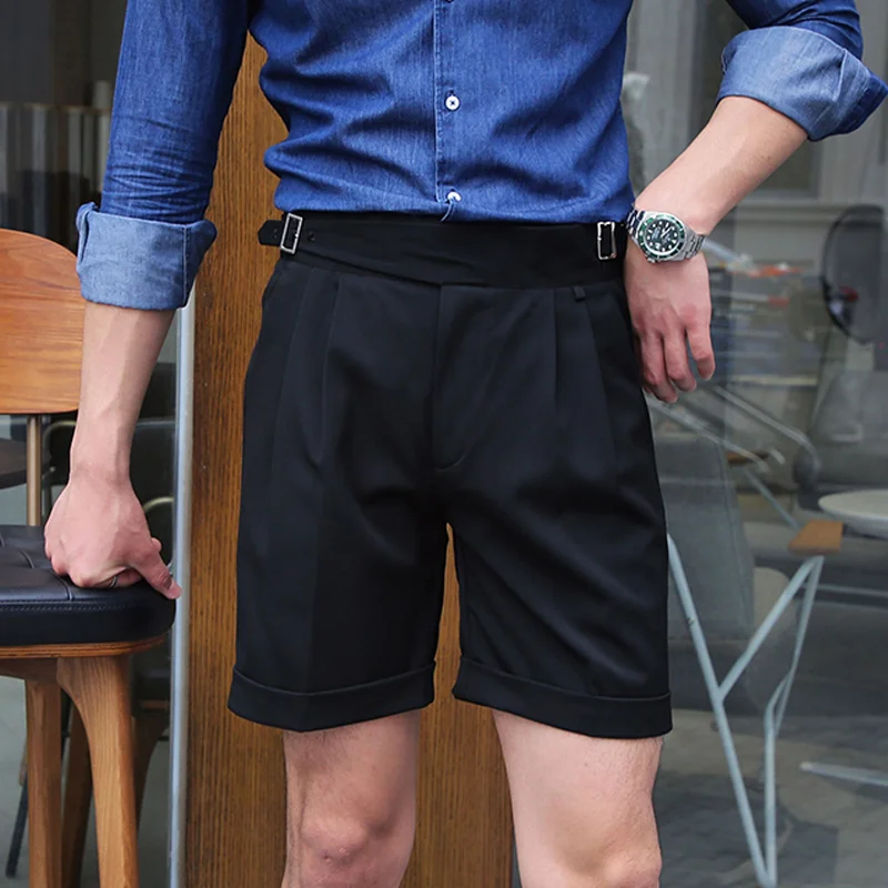 Retro Fashion Suit Gentleman Shorts
