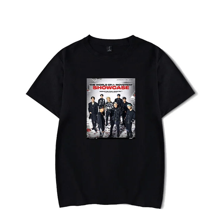 ATEEZ EUROPE ヨーロッパ popup Tシャツ IOMT ver L ATEEZ Album MOVEMENT T-shirt