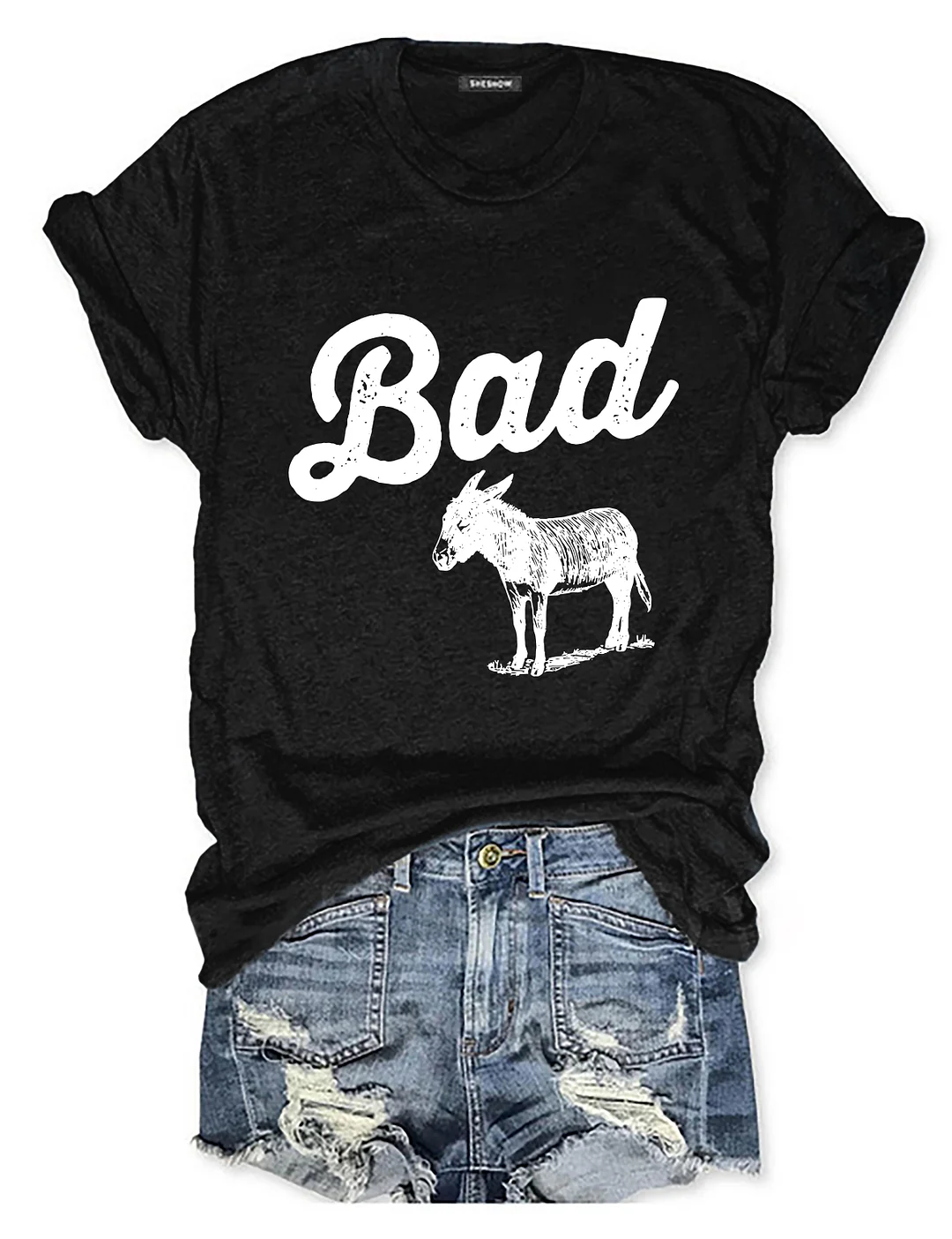 Funny Bad Ass Donkey T-shirt