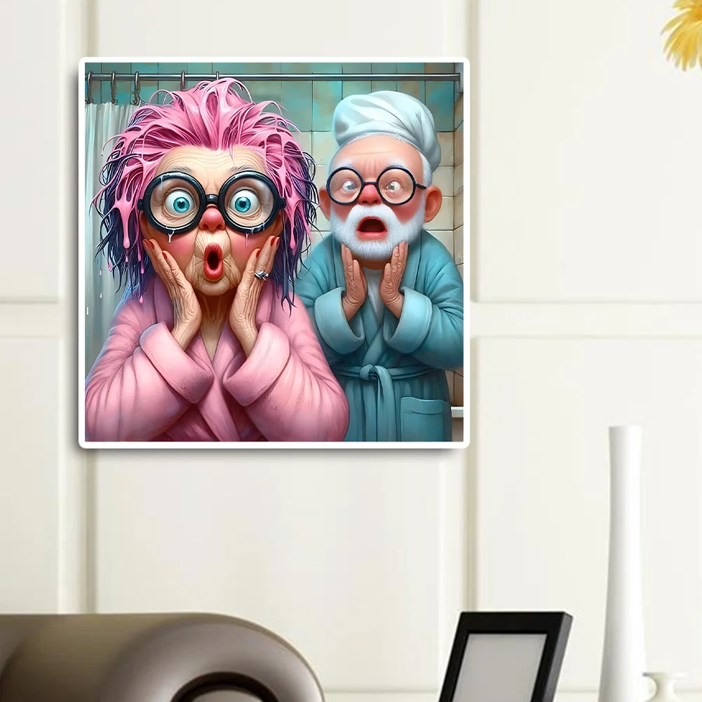 Diamond Painting - Full Round Drill - Grandma(Canvas|40*40cm)