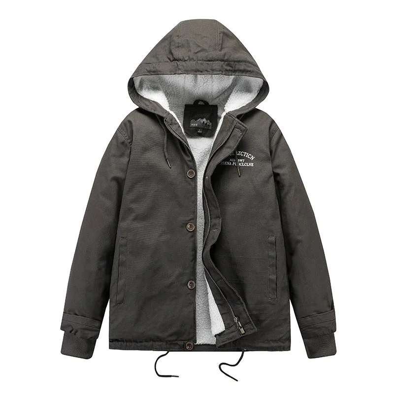 Men's Cotton Jackets For Winter Padded Warm Jacket