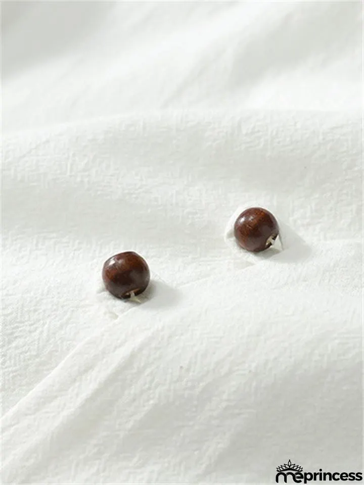 Loose Comfy Retro Print V Neck Short Sleeve T-Shirts