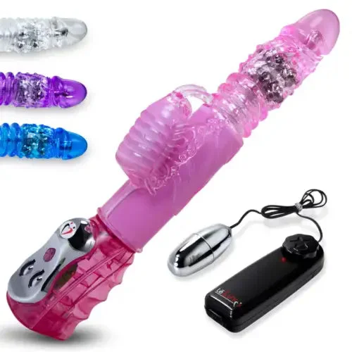 pornhint Pornhint Automatic Thrust Rabbit Vibrator LeLuv and Mini Bullet