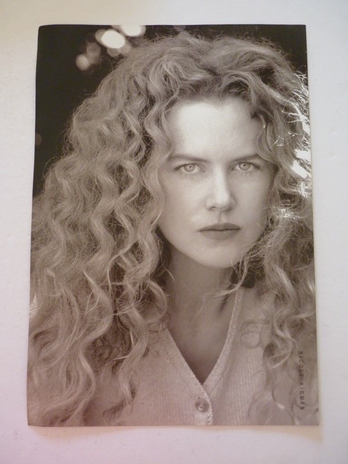 Nicole Kidman Basinger Baldwin Double Sided Coffee Table Book Photo Poster painting Page 9x13