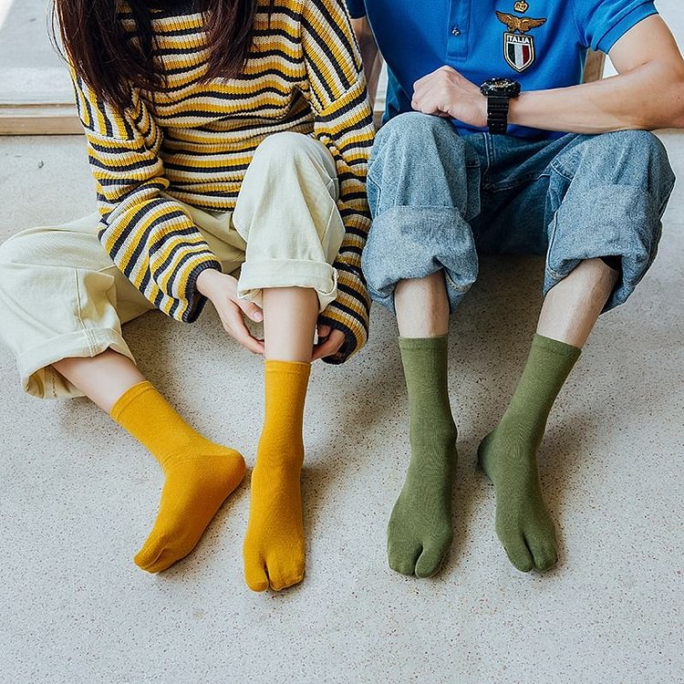 Plain Tabi Socks YP430