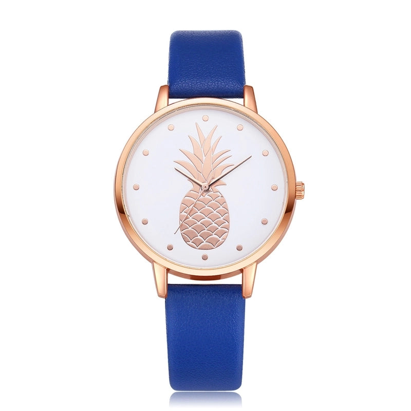 Minimalist Pineapple Buckle Quartz Women’s Watches
