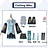[Wetrose] In Stock Miku Cosplay Costume V2 01 Classic Female Male Fanart Vocaloid Anime Dress Kawaii Leather Latex Cos Wig Shoes Full Set