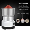 Electric Coffee Grinder, Stainless Steel Coffee Bean Mill, Electric Blade Grinder for Coffee Espresso Latte Mochas, with Sharp Blades