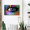 >SALE<Cartoon Eyes Full Drill Round Diamond Painting Mosaic Picture Home Decor