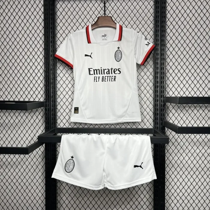 Kids AC Milan Away Jersey 24/25 Football Kit
