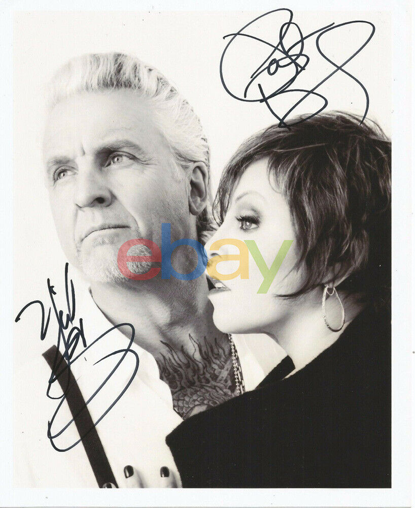 PAT BENATAR NEIL GIRALDO AUTOGRAPHED SIGNED 8X10 Photo Poster painting reprint