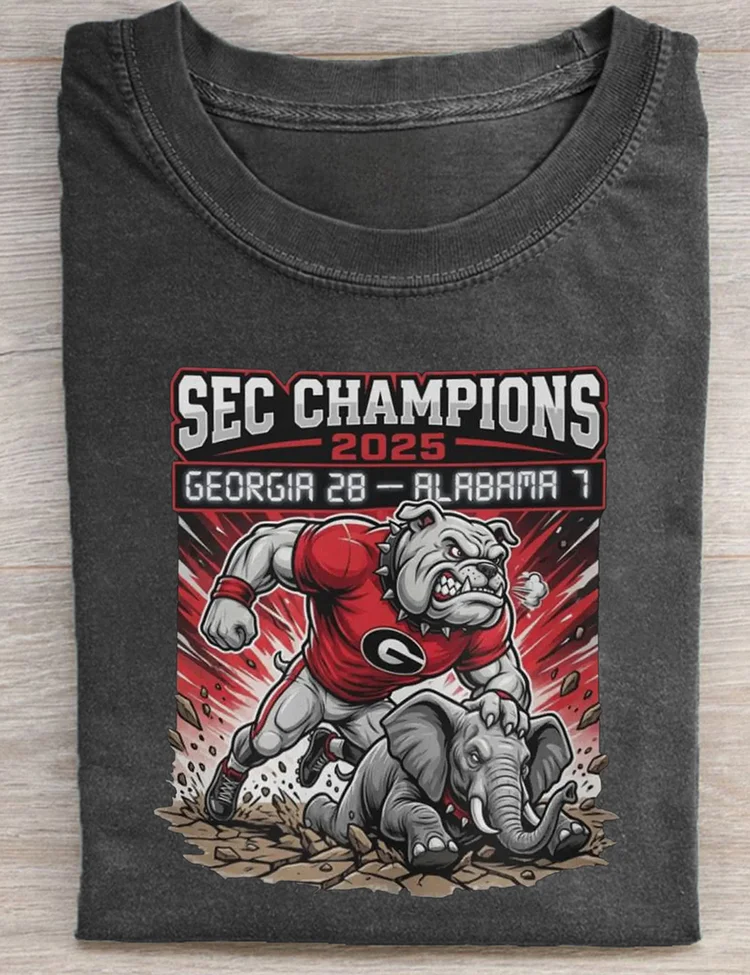 Georgia Bulldogs Championship 2025 T-Shirt
