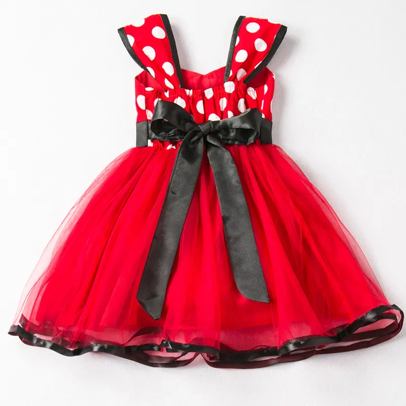 Uveng Baby Girls Dress for Summer Flower Lace Vestidos Wedding Party Kids Dresses for Girls Pearls Tulle Princess Children's Dresses