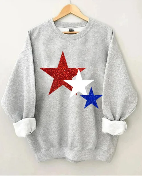 Glitter 4th of July Sweatshirt