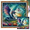 (Multi-Style) Dragon-11CT Stamped Cross Stitch 50*50cm tapestrymarket