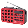 Mini Portable FM Radio BT Wireless Speakers Solar Charging FM Radio Receiver