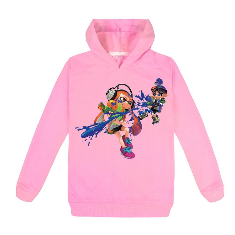 Mayoulove Splatoon Hoodie Perfect for Gamer Kids!