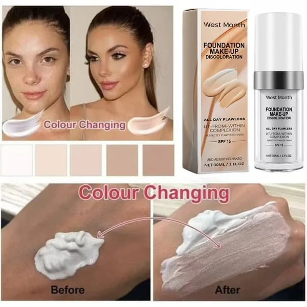 Color Changing Foundation for Aging Skin – Flawless, Natural Coverage That Adapts to You