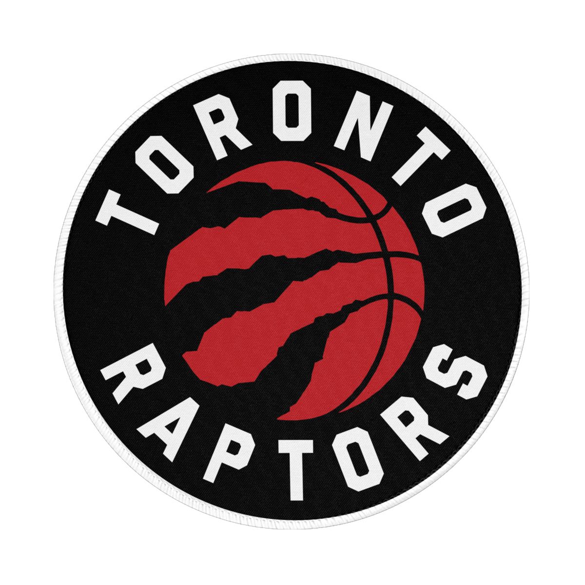 Toronto Raptors Logo Non-Slip Rubber Round Mouse Pad