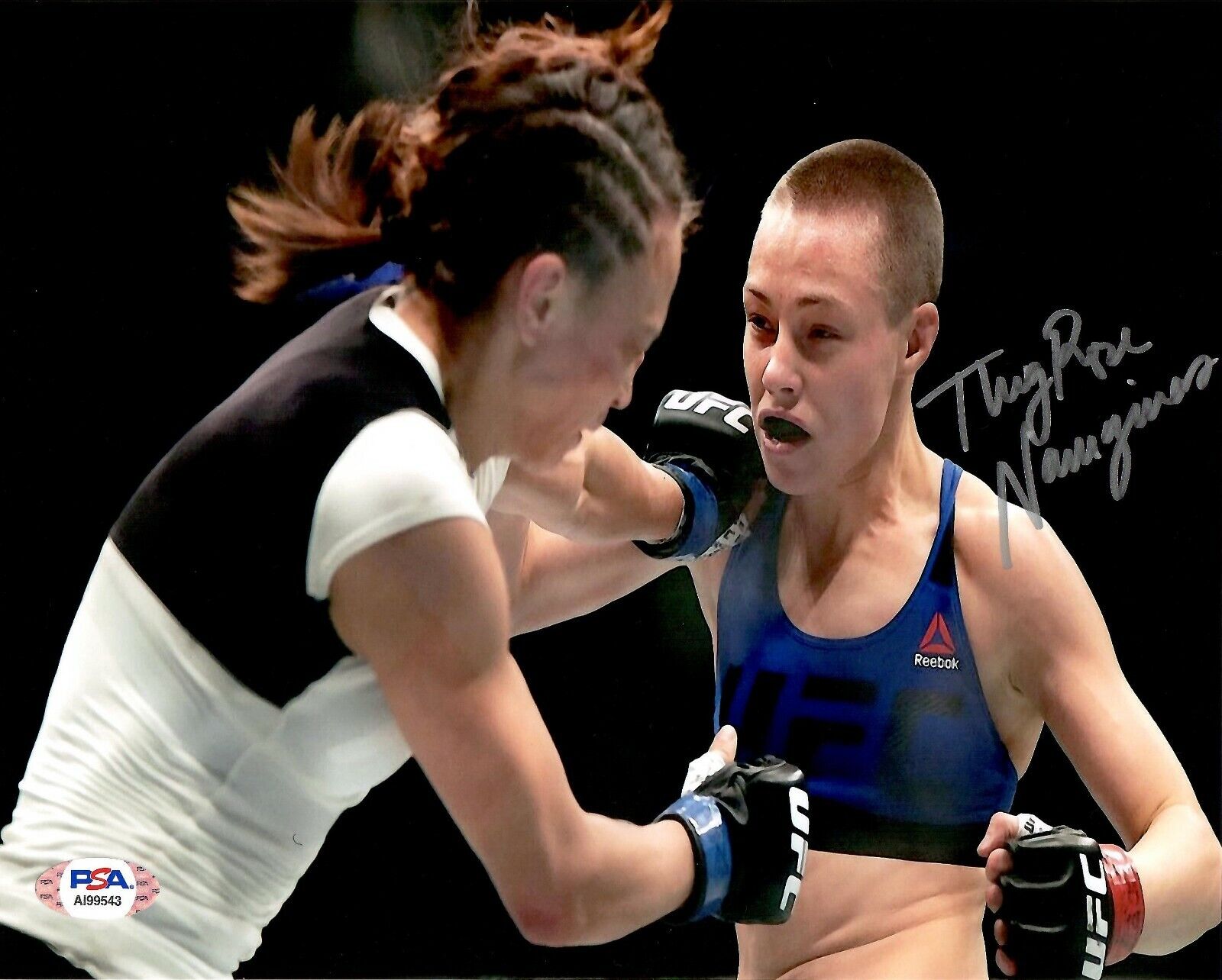 Rose Namajunas autographed signed inscribed 8x10 Photo Poster painting UFC PSA COA Full Graph