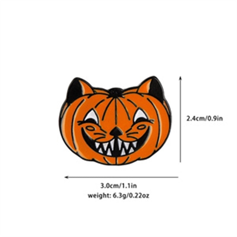 Cute Minimalist Classic Style Halloween Pattern Alloy Plating Unisex Brooches
