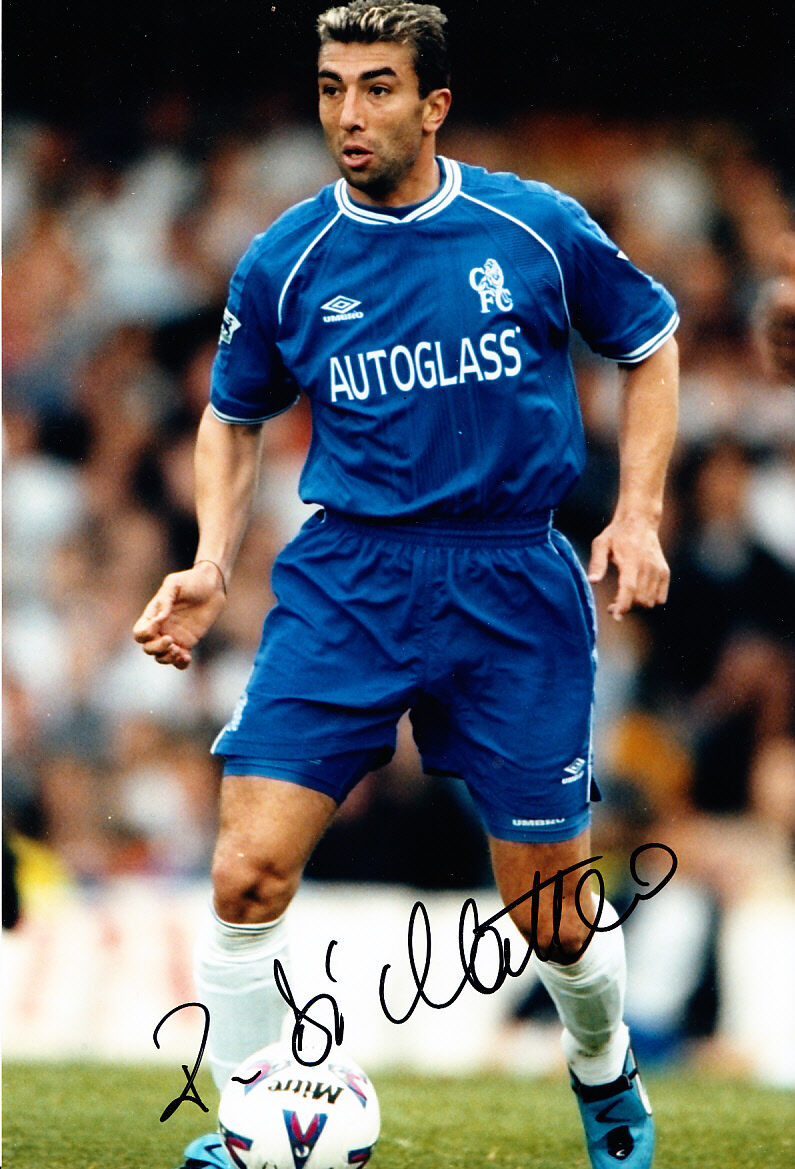 Roberto Di Matteo Hand Signed Chelsea F.C Photo Poster painting 12x8 3.