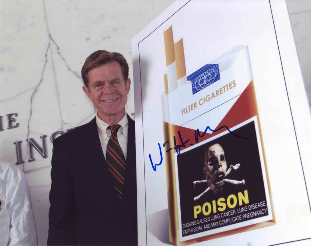 William H. Macy In-person AUTHENTIC Autographed Photo Poster painting SHA #63385