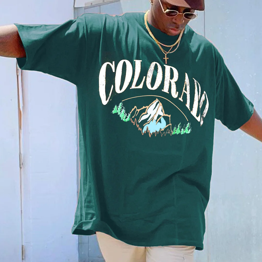 Unisex Vintage Colorado Forest T-shirt