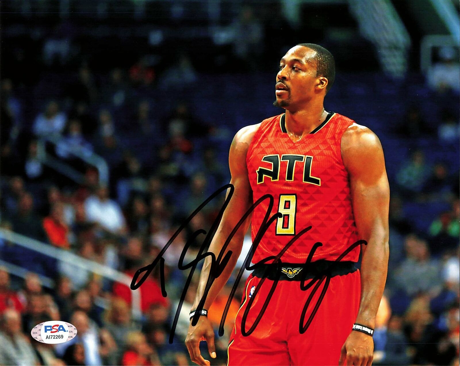 Dwight Howard signed 8x10 Photo Poster painting PSA/DNA Atlanta Hawks Autographed