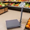 Foldable Floor Scale LCD Display Industrial Platform Scale for Pricing Warehouse