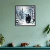 Diamond Painting-DIY Full Round Drill Snowy Bear