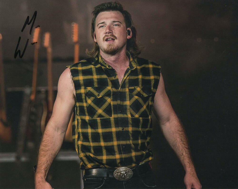 MORGAN WALLEN SIGNED AUTOGRAPH 8X10 Photo Poster painting - COUNTRY MUSIC STAR, DANGEROUS, RARE