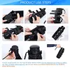 Molle Water Bottle Bag Fuel Bottle Bag for Hiking Cycling (with Shoulder Strap)