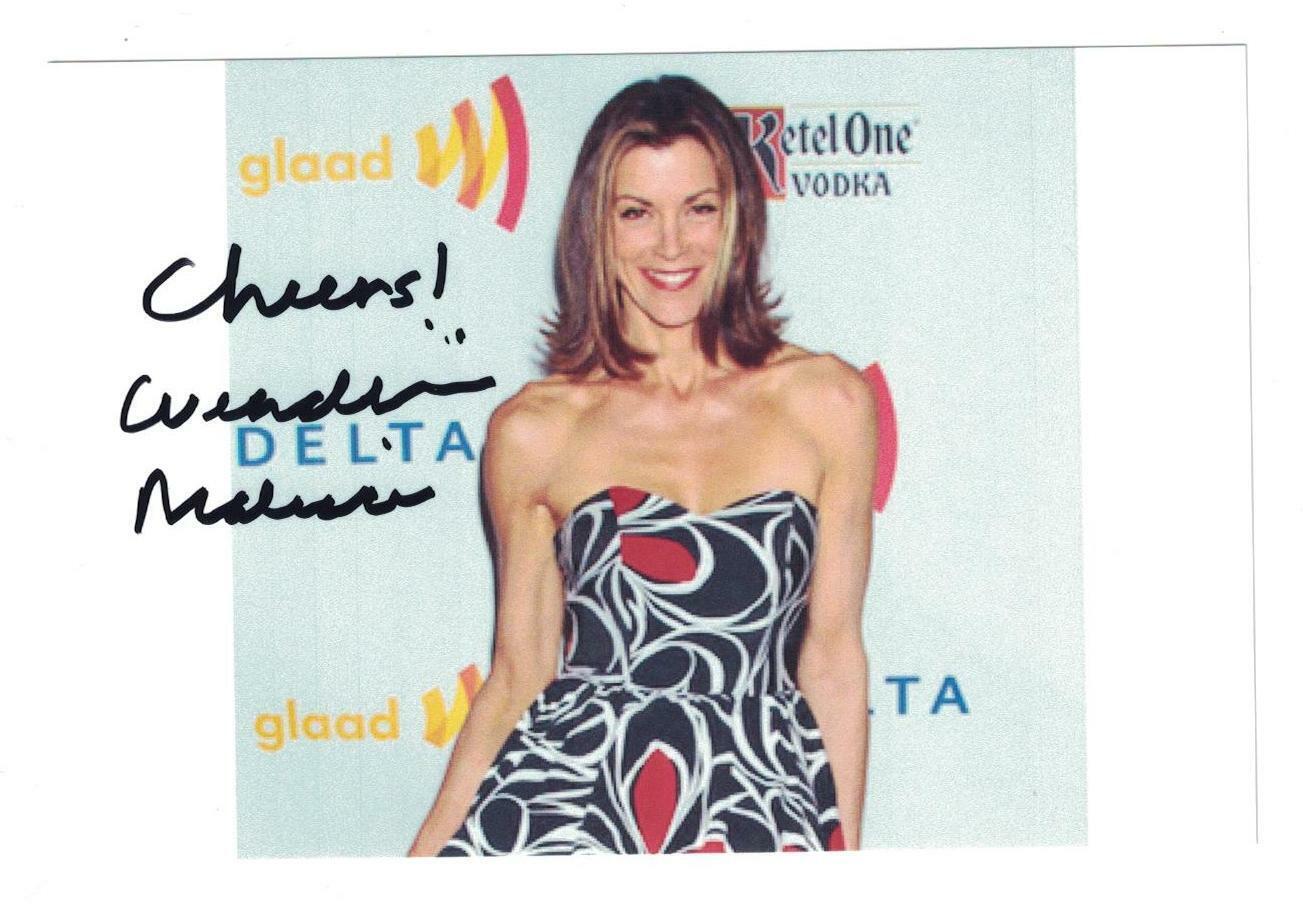 Wendie Malick Signed Autographed 4 x 6 Photo Poster painting Actress A