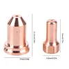 5 Sets Plasma Cutter Parts Caliber 1.0/1.3mm for PT80 PTM80 Plasma Cutting Torch