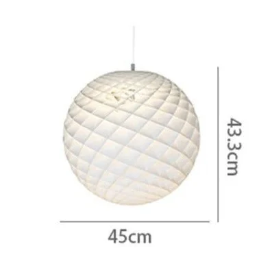 Bedroom Commercial Lamps Nordic Simple New Restaurant Living Room Study Round Chandelier