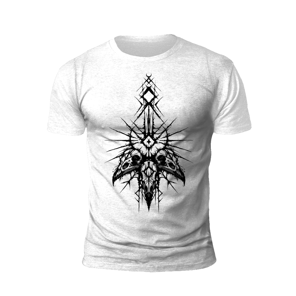 Viking Raven's Skull T-shirt