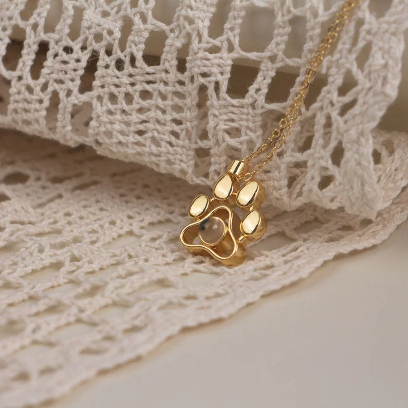 Personalized Photo Projection Necklace