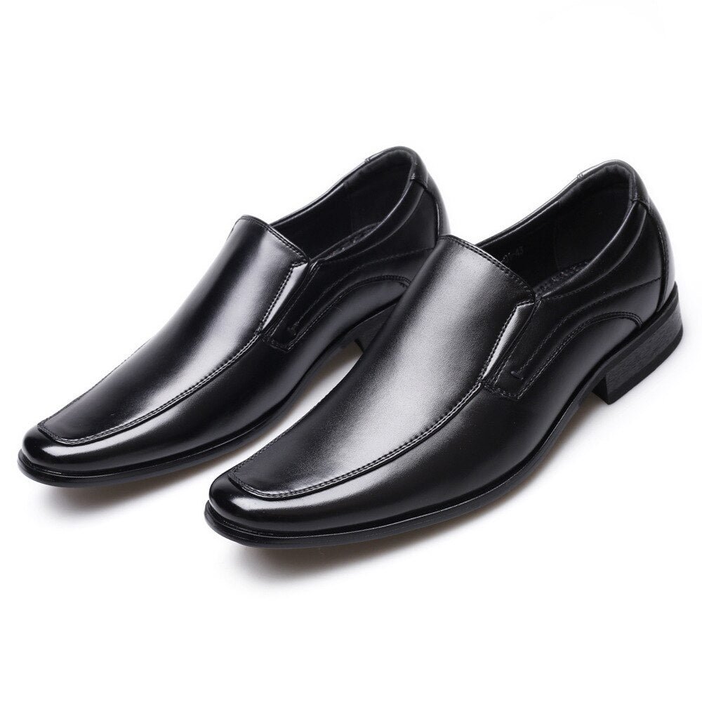 Classic Business Men's Dress Shoes Fashion Elegant Formal Wedding Shoes Men Slip on Office Oxford Shoes for Men Luxury Men Shoes